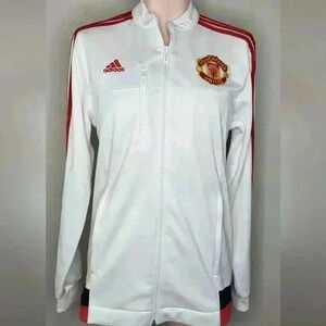 MANCHESTER UNITED 2015/2016 TRAINING FOOTBALL JACKET ADIDAS SIZE S ADULT